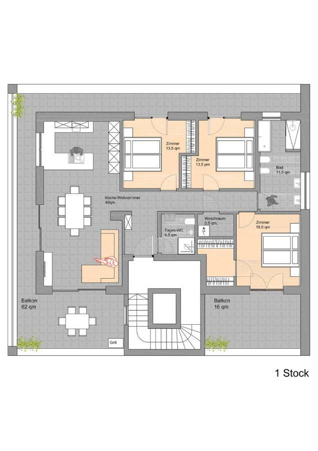 Family Apartment Julia Термено Екстериор снимка